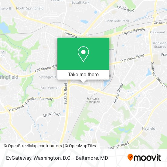 EvGateway map