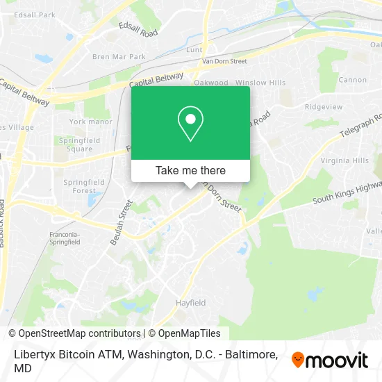 Libertyx Bitcoin ATM map