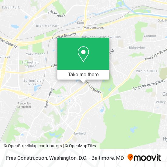 Mapa de Fres Construction