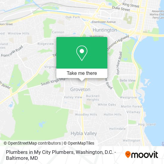 Plumbers in My City Plumbers map