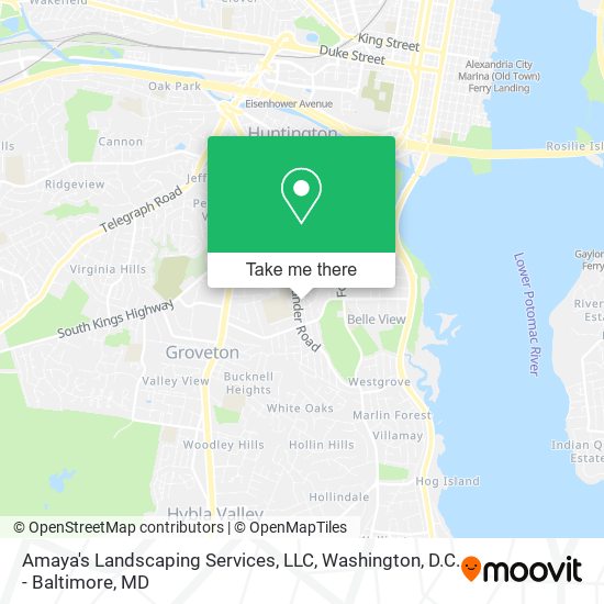 Mapa de Amaya's Landscaping Services, LLC