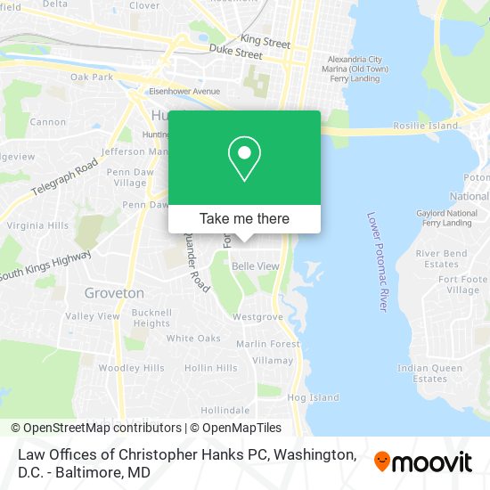 Law Offices of Christopher Hanks PC map