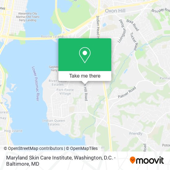 Maryland Skin Care Institute map
