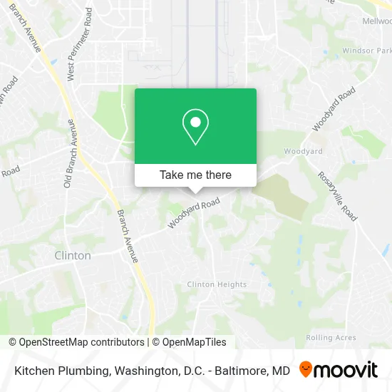 Kitchen Plumbing map