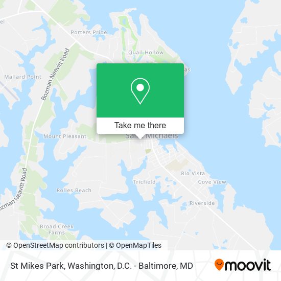 St Mikes Park map