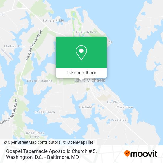 Gospel Tabernacle Apostolic Church # 5 map