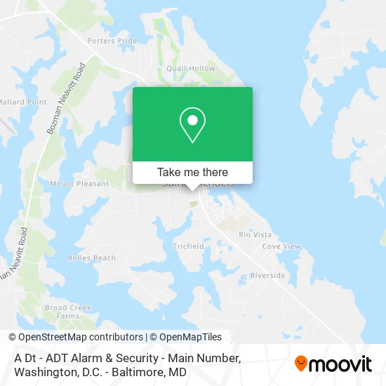 Mapa de A Dt - ADT Alarm & Security - Main Number