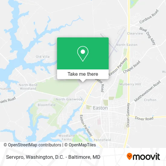 Servpro map