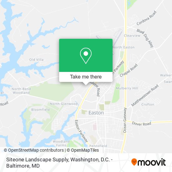 Mapa de Siteone Landscape Supply