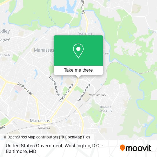 United States Government map