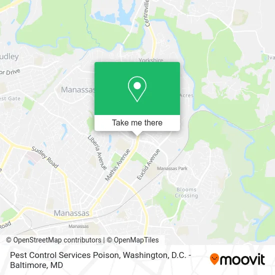 Pest Control Services Poison map