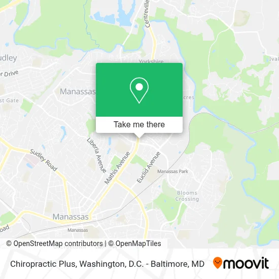 Chiropractic Plus map