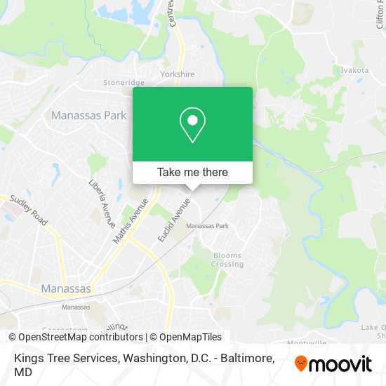 Kings Tree Services map