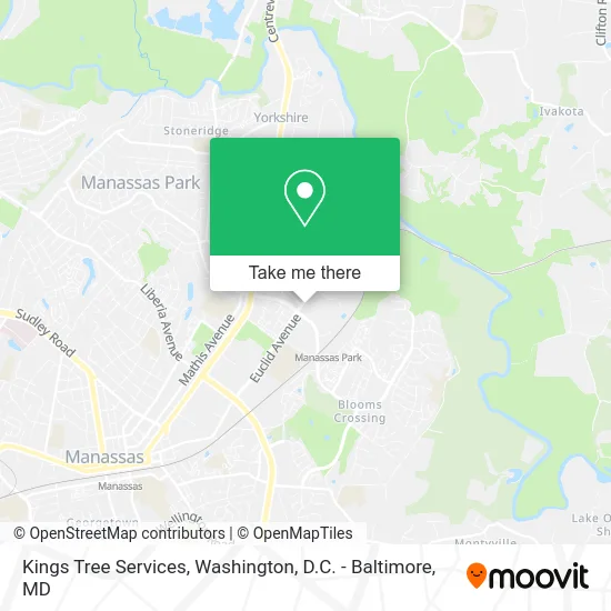 Kings Tree Services map