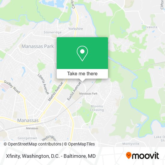 Xfinity map