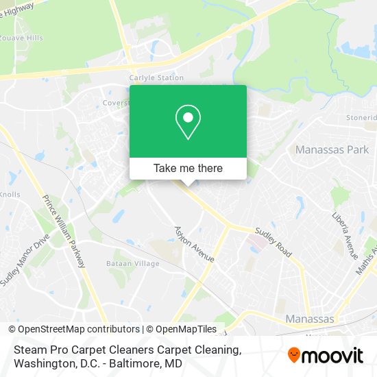 Steam Pro Carpet Cleaners Carpet Cleaning map