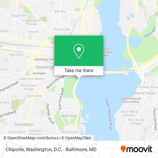 Chipotle map
