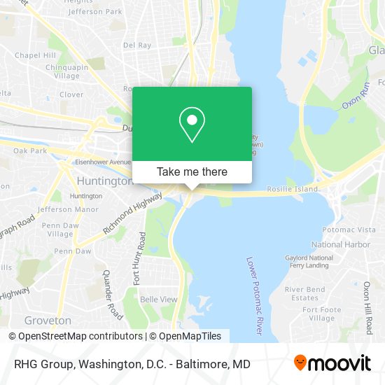 RHG Group map