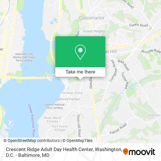 Crescent Ridge Adult Day Health Center map