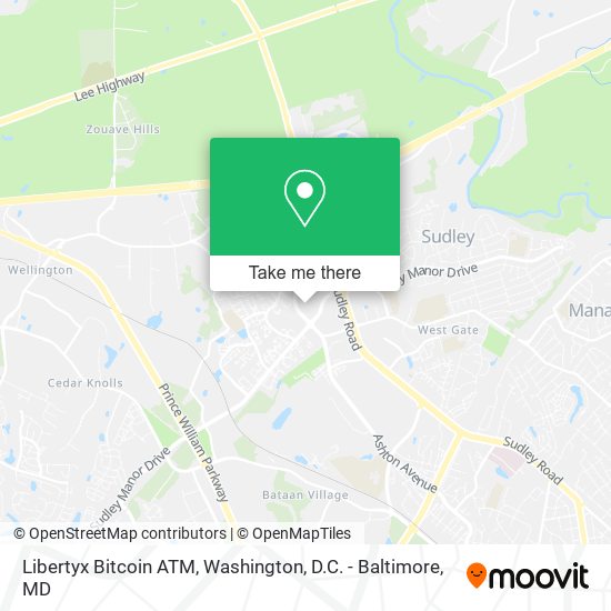 Libertyx Bitcoin ATM map