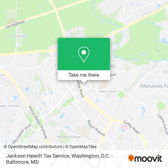 Mapa de Jackson Hewitt Tax Service