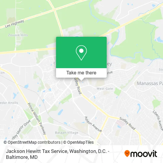 Mapa de Jackson Hewitt Tax Service