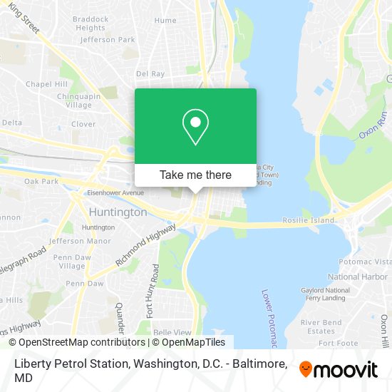 Mapa de Liberty Petrol Station