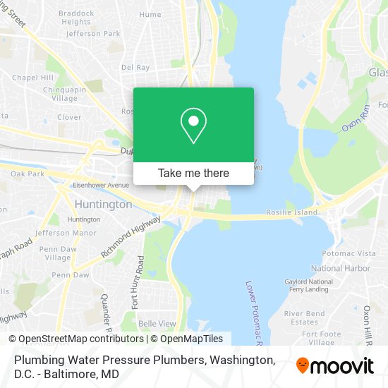 Mapa de Plumbing Water Pressure Plumbers