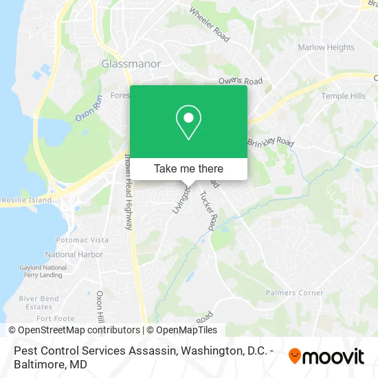 Pest Control Services Assassin map