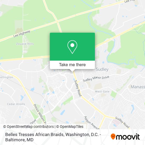 Belles Tresses African Braids map