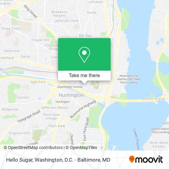 Hello Sugar map