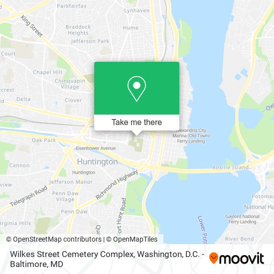 Wilkes Street Cemetery Complex map