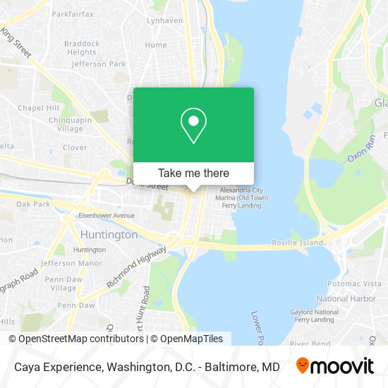 Caya Experience map