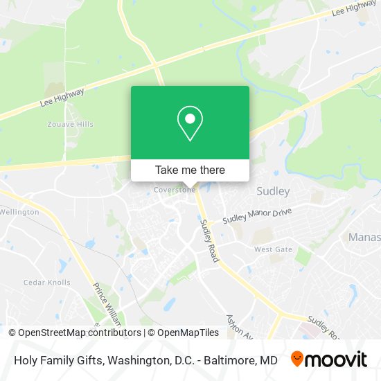 Holy Family Gifts map