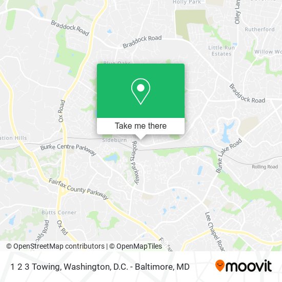1 2 3 Towing map