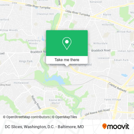 Mapa de DC Slices