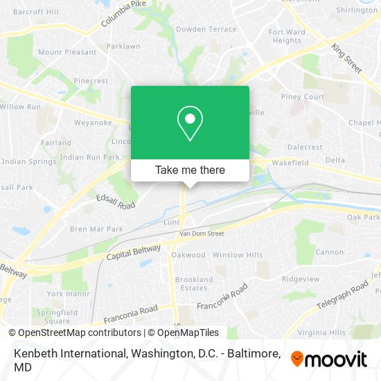 Kenbeth International map
