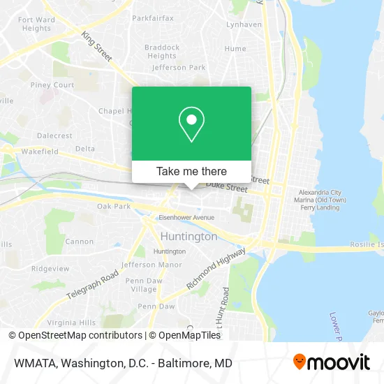 WMATA map