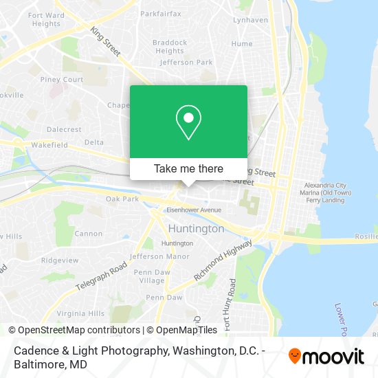 Cadence & Light Photography map