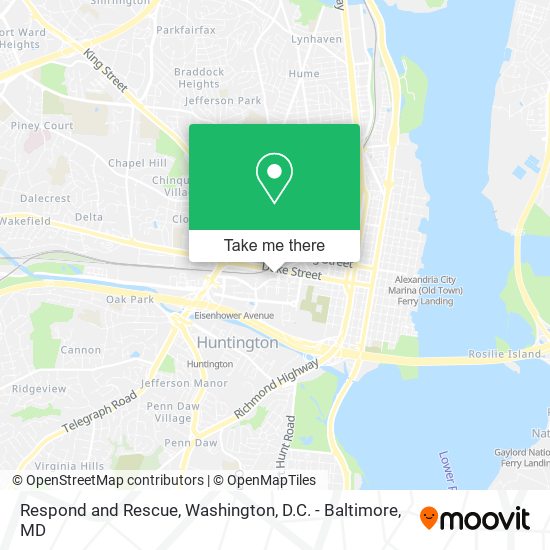 Respond and Rescue map