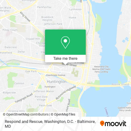 Respond and Rescue map