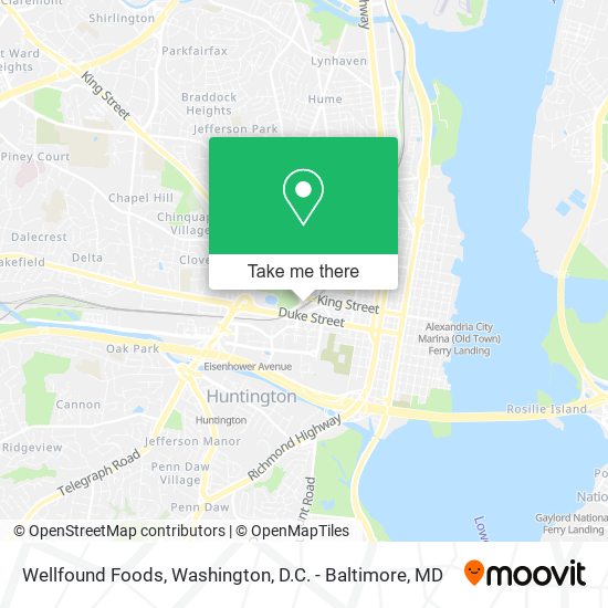 Wellfound Foods map