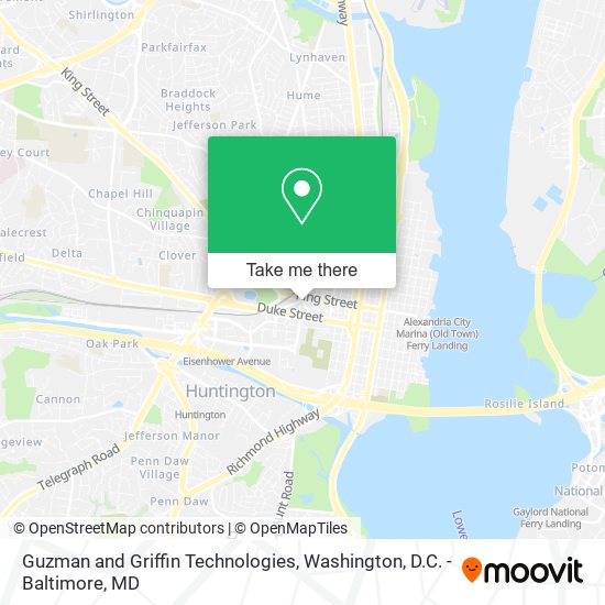 Guzman and Griffin Technologies map