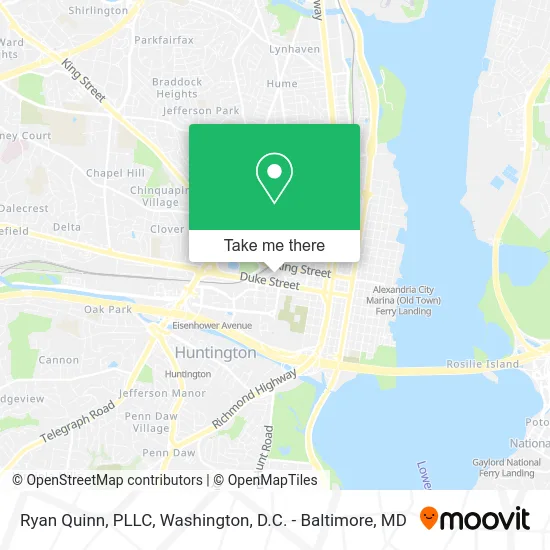 Ryan Quinn, PLLC map