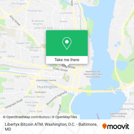 Libertyx Bitcoin ATM map