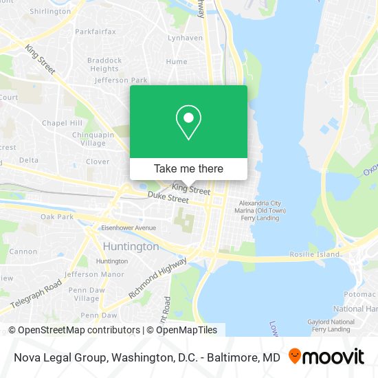 Mapa de Nova Legal Group