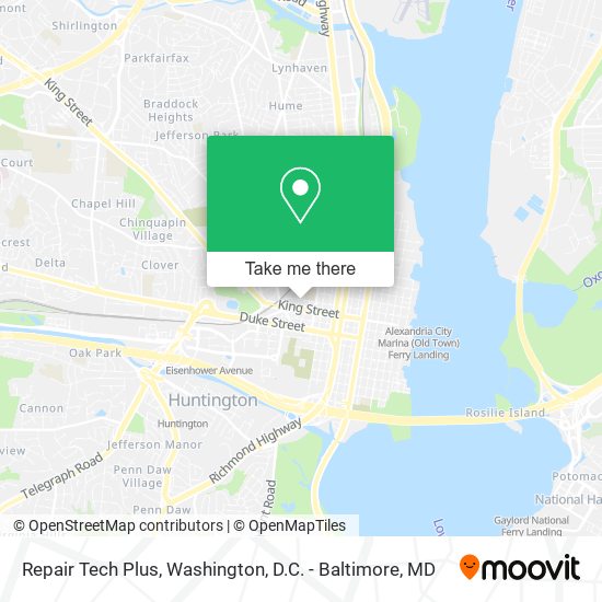 Repair Tech Plus map