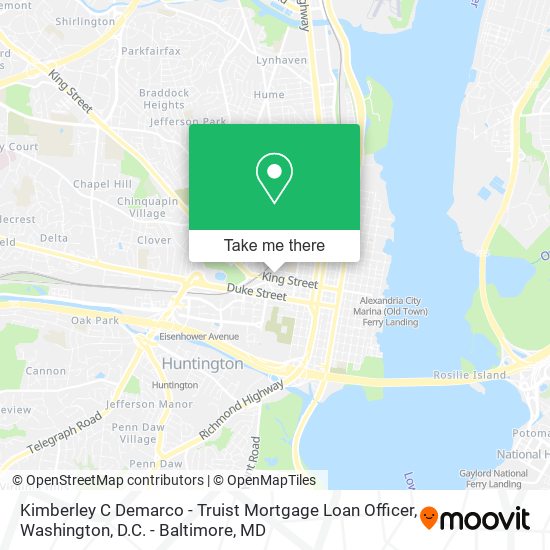 Kimberley C Demarco - Truist Mortgage Loan Officer map