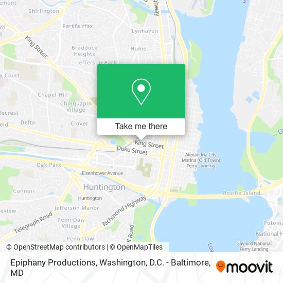 Epiphany Productions map