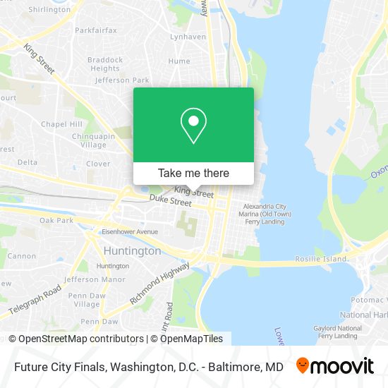 Mapa de Future City Finals